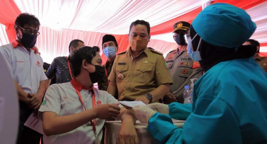 Walikota Arief: Vaksin Gotong Royong Bentuk Kepedulian Pengusaha Kepada Pekerja
