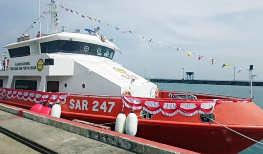 Basarnas Luncurkan KN SAR 247 Tetuka di Wilayah Perairan Banten