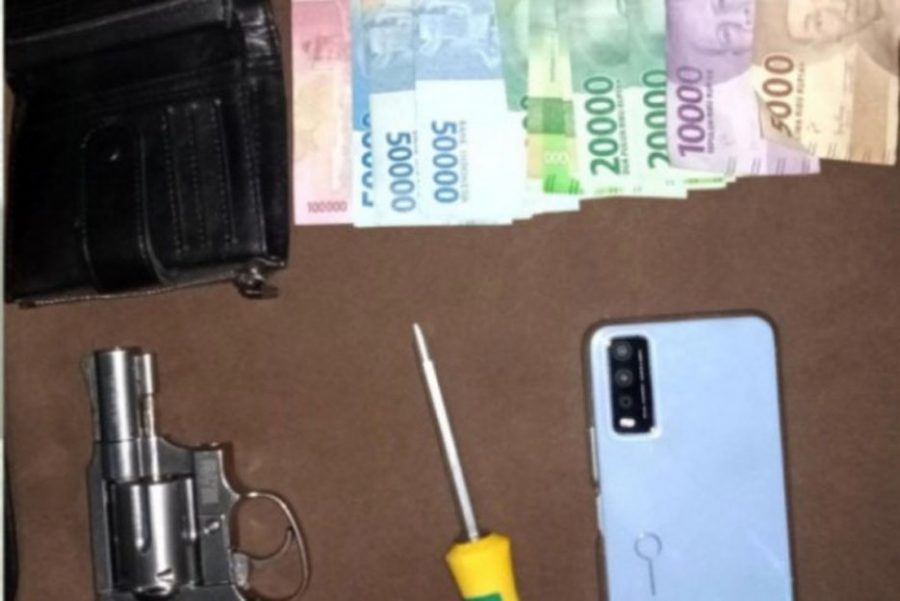 Polisi Tangkap Perampas HP Bersenjata Airsoft Gun di Desa Sidoko