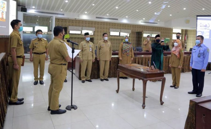 Walikota Arief Kembali Percayakan Sumarya Jabat Dirut PDAM Tirta Benteng