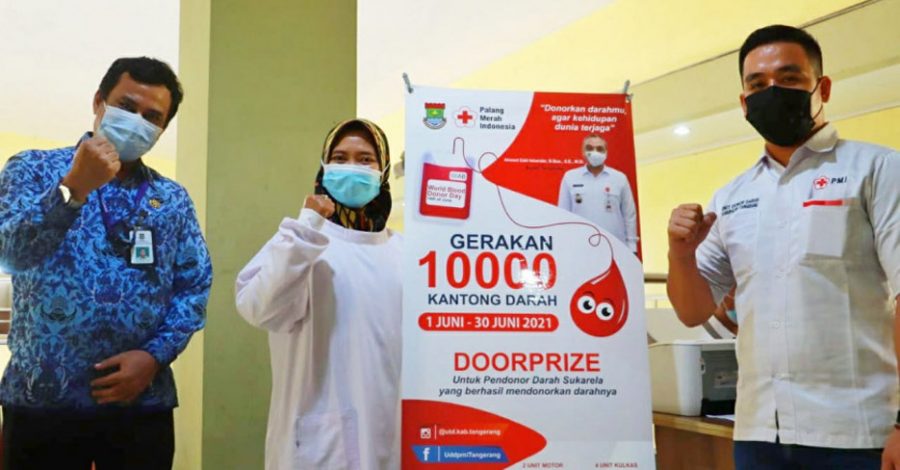 PMI Kabupaten Tangerang Minta Masyarakat Tidak Takut untuk Donor Darah