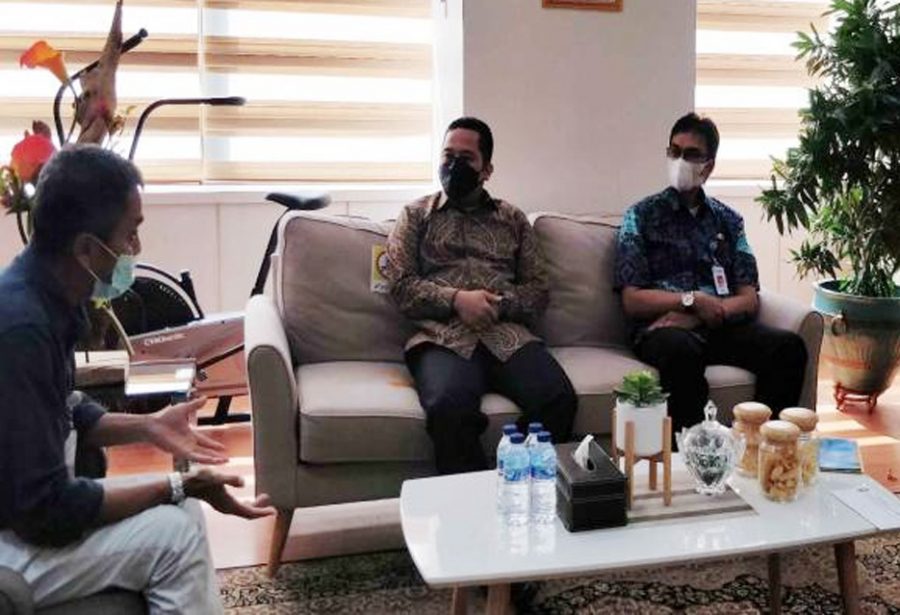 Walikota Arief Bersama Jajaran PT.Pertamina Bahas Rencana Pembangunan SPBU Kota Tangerang