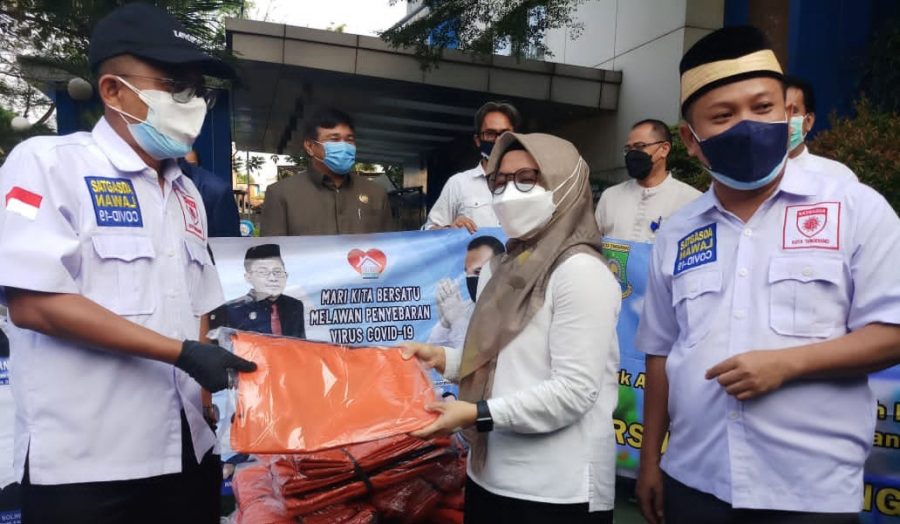 Angka Kematian Pasien Covid Tinggi: DPRD Salurkan 300 Kantong Jenazah Ke RSUD Kota Tangerang