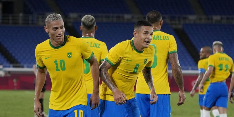 Brasil Tumbangkan Jerman 4-2, Richarlison Hat-trick di Pembuka Olimpiade Tokyo 2020