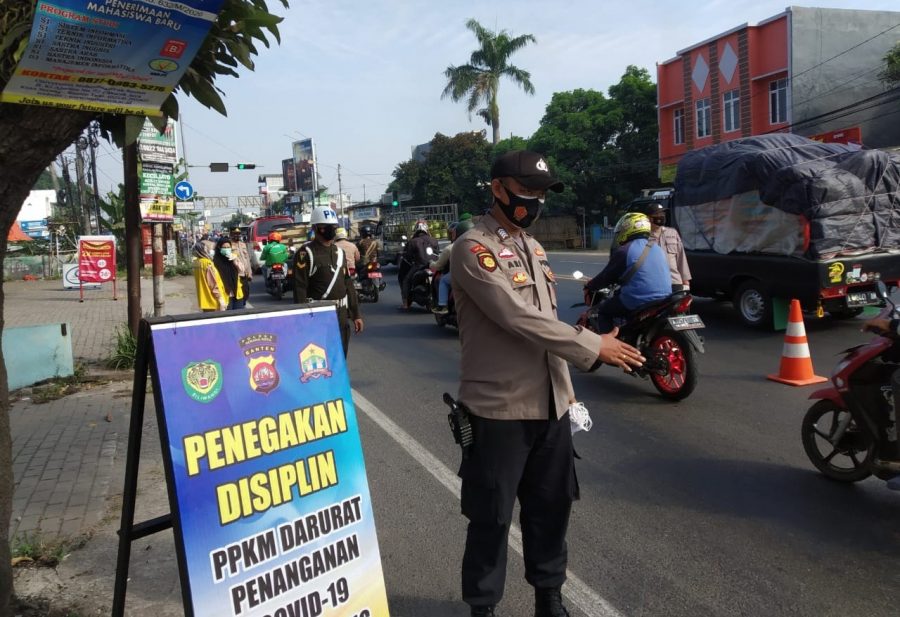 PPKM Darurat Hari ke-7, Polda Banten Putarbalikkan 3.737 Kendaraan