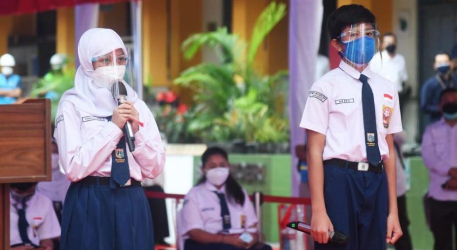 Para Pelajar Ungkapkan Kerinduan Sekolah Tatap Muka kepada Presiden