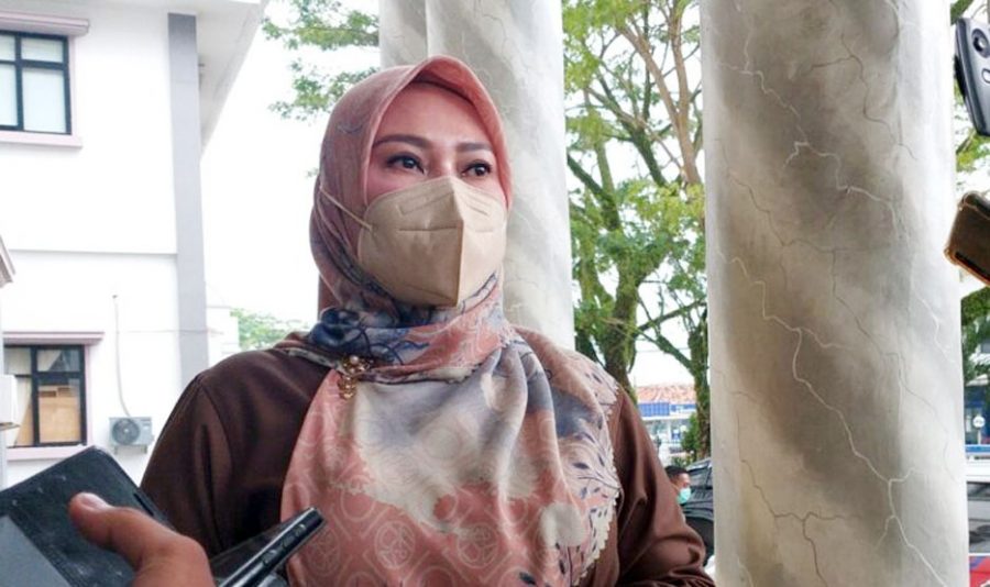 Bupati Irna Ikuti Rakor Penanganan Covid-19 Bersama Wakil Presiden Ma’ruf Amin