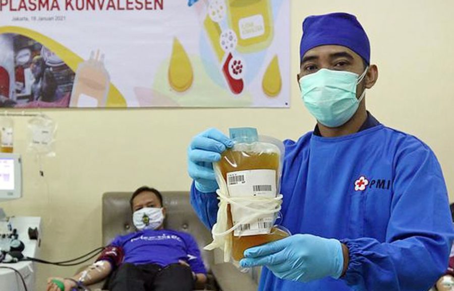 PMI Kota Tangerang Datangi Penyintas Covid-19 untuk Donor Plasma Konvalesen