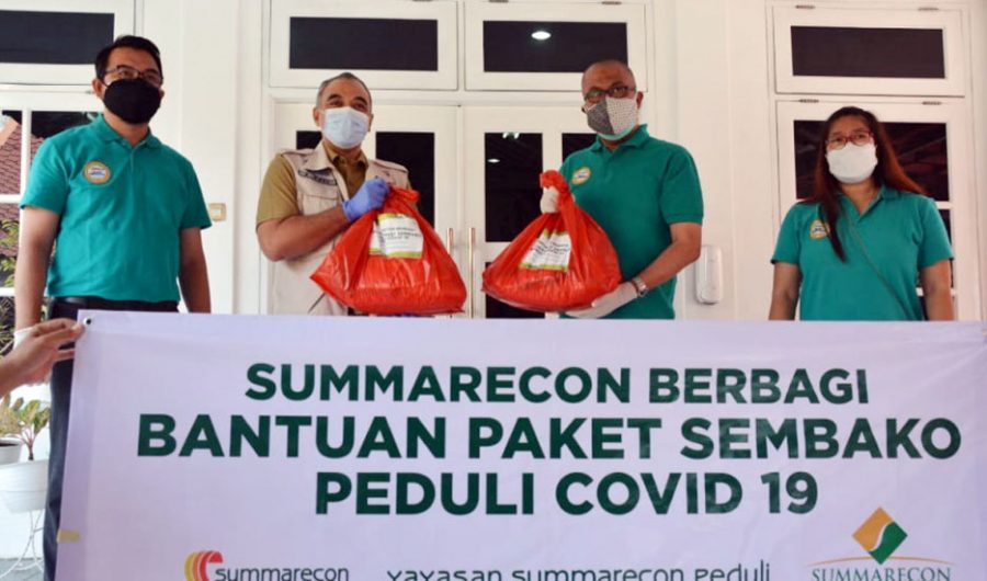 Bupati Tangerang Terima Bantuan CSR Dari Summarecon Serpong dan PT. Bali Tower