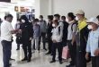 20 TKA asal Cina tiba di Bandara Internasional Sultan Hasanuddin, Makassar, Sabtu (3/7/2021) malam.(Ist)