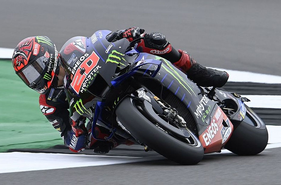 MotoGP Inggris: Fabio Quartararo Menang Dengan Mudah, Marquez Tumbang
