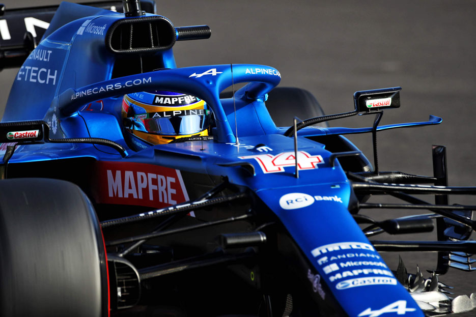 Fernando Alonso Lakukan Demonstrasi Mobil F1 Alpine Jelang Lomba Le Mans 24 Jam