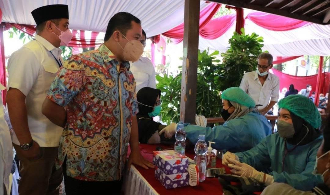 Tinjau Vaksinasi Massal Partai Gerindra, Arief: Mempercepat Pembentukan Herd Imunity