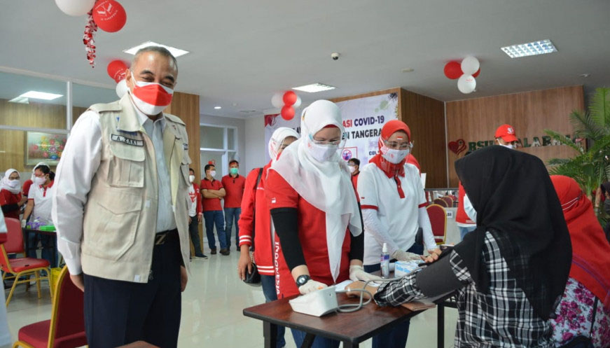 HUT RI ke-76, Pemerintah Kabupaten Tangerang Targetkan Vaksinasi 17.845 Orang