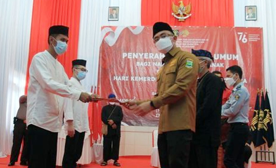 5.628 Warga Binaan 12 Lapan dan Rutan di Banten Dapat Remisi HUT RI ke-76