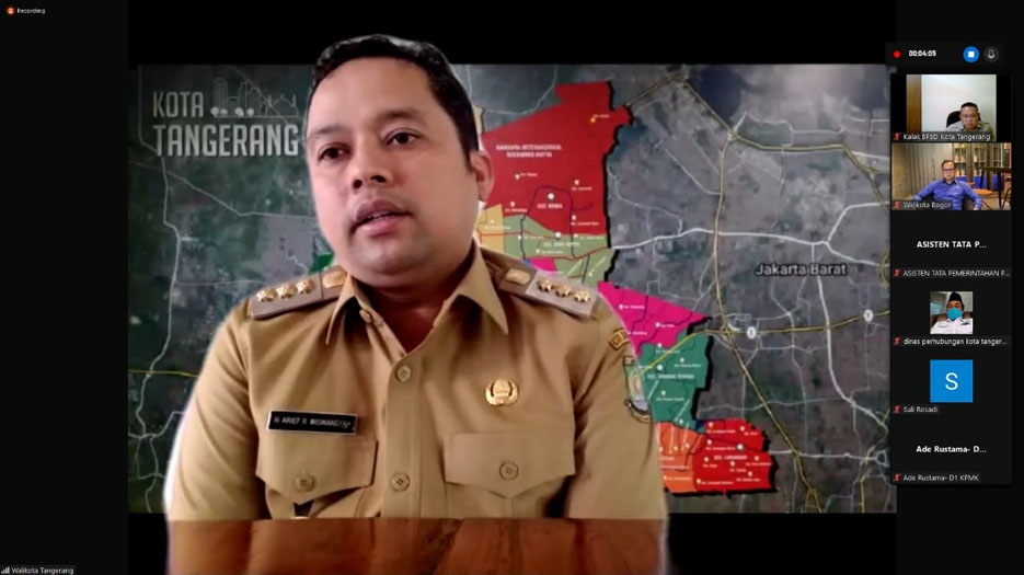 Walikota Arief Minta Kemenkes Beri Kemudahan Sinkronisasi Data Vaksinasi