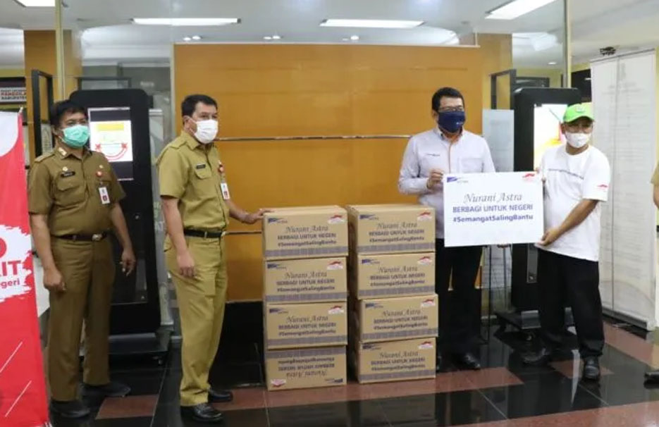 Pemkab Tangerang Terima 1.100 Paket Sembako Dari PT Citra Raya