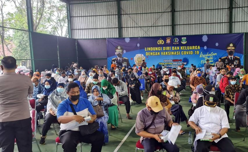 Polda Banten Telah Memberikan Vaksinasi Sebanyak 1.931.614 Orang