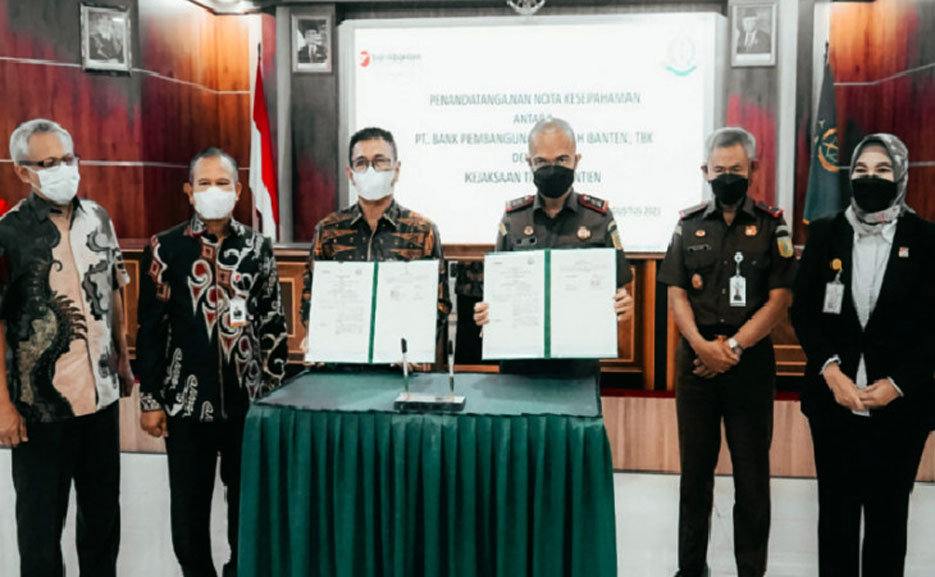 Bank Banten Jalin Kerjasama Bidang Perdata Dengan Kejaksaan Tinggi Banten