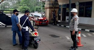 Ditpamobvit Polda Banten Lakukan Pengamanan di PLTU 3 Lontar Tangerang