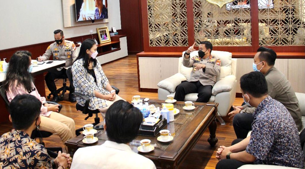 Kapolda Banten Ajak Aliansi BEM Banten Turut Sukseskan Vaksinasi Merdeka