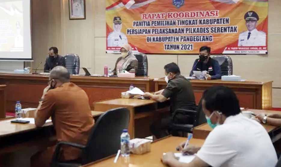 Pelaksanaan Pilkades Kabupaten Pandeglang Digelar 17 Oktober 2021 Mendatang