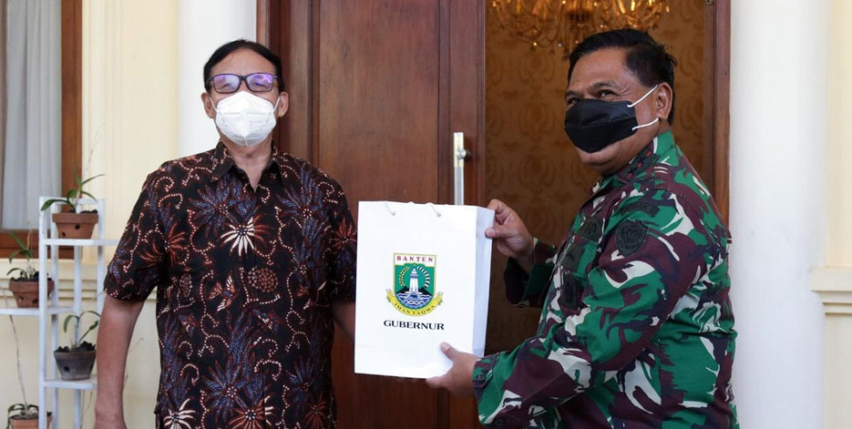 Gubernur Banten Terima Kunjungan Pangdam III/Siliwangi