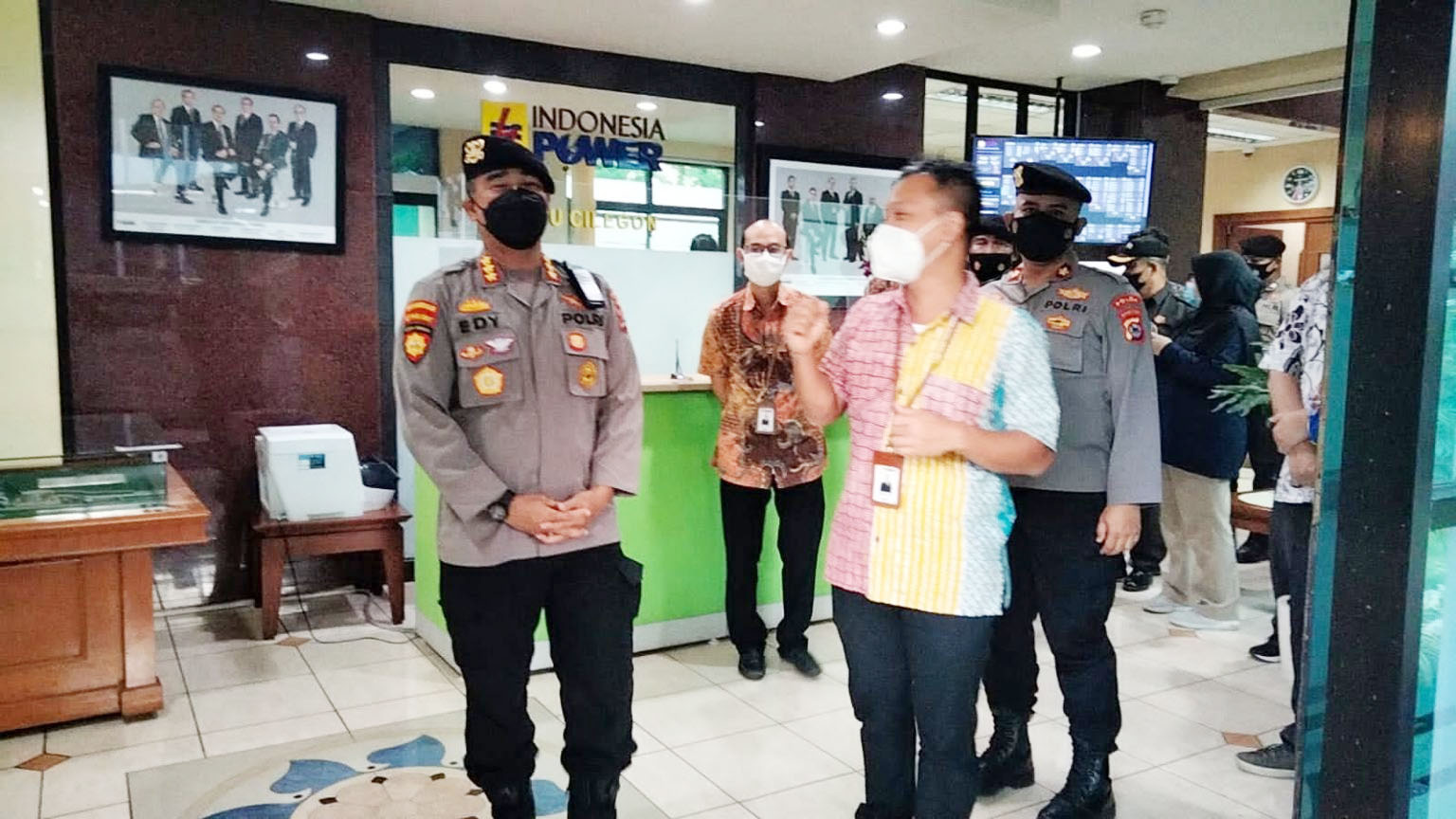 Jalin Silaturahmi, Dirpamobvit Polda Banten Kunjungi PLTGU Cilegon
