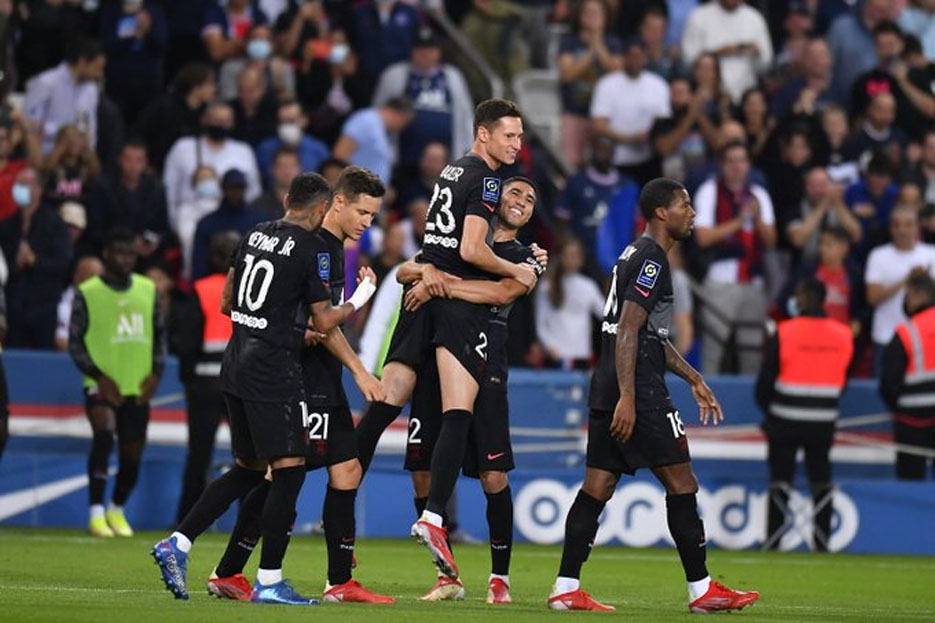 Hasil Pertandingan PSG vs Montpillier: Tanpa Lionel Messi, Les Parisiens Menang 2-0
