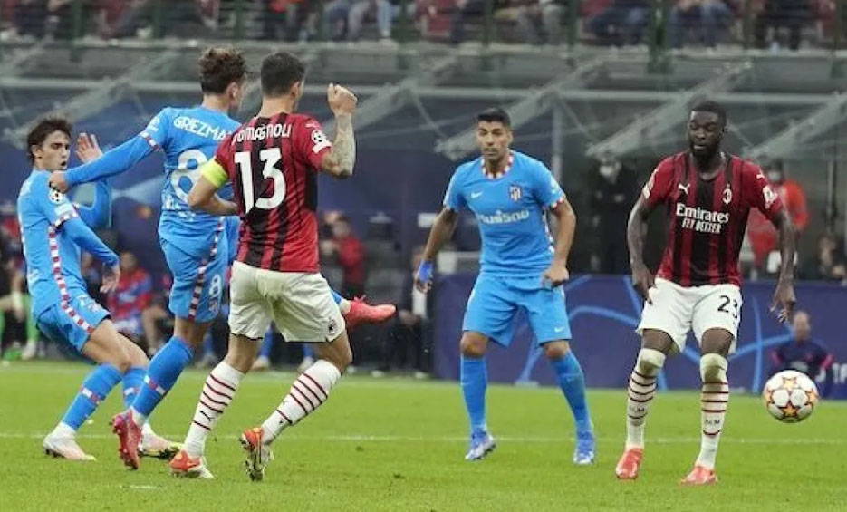 Hasil Pertandingan AC Milan vs Atletico Madrid: Los Colchoneros Menang 2-1