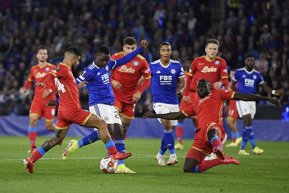 Hasil Liga Europa: Napoli vs Leicester City, Pertandingan Berakhir Imbang 2-2