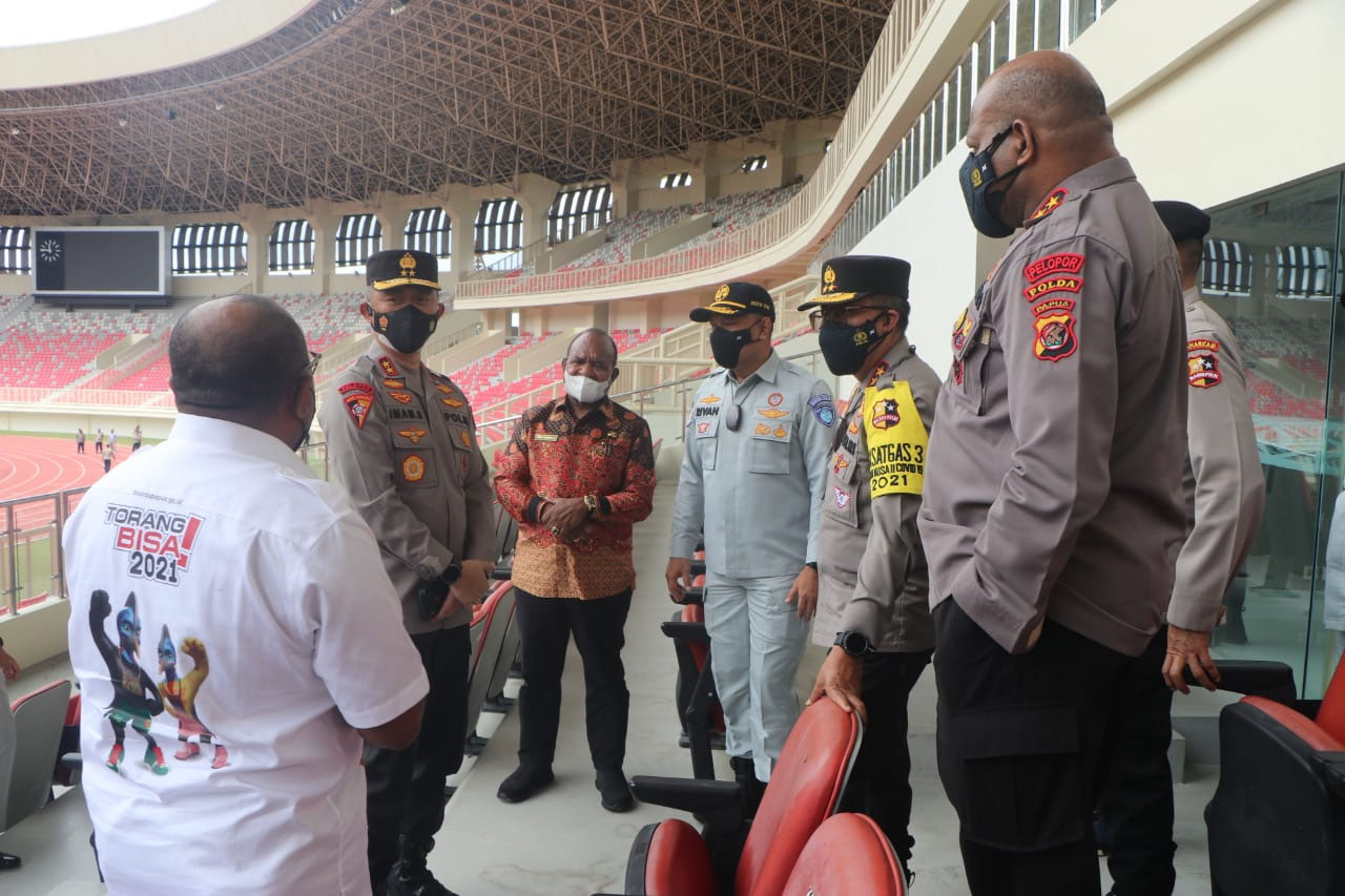 Polri Kirim 1.600 Pasukan Tambahan untuk Pengamanan PON XX Papua