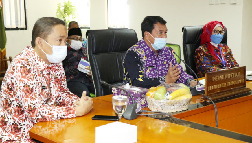 Pemkab Tangerang Berlakukan Simulasi Sekolah Pembelajaran Tatap Muka