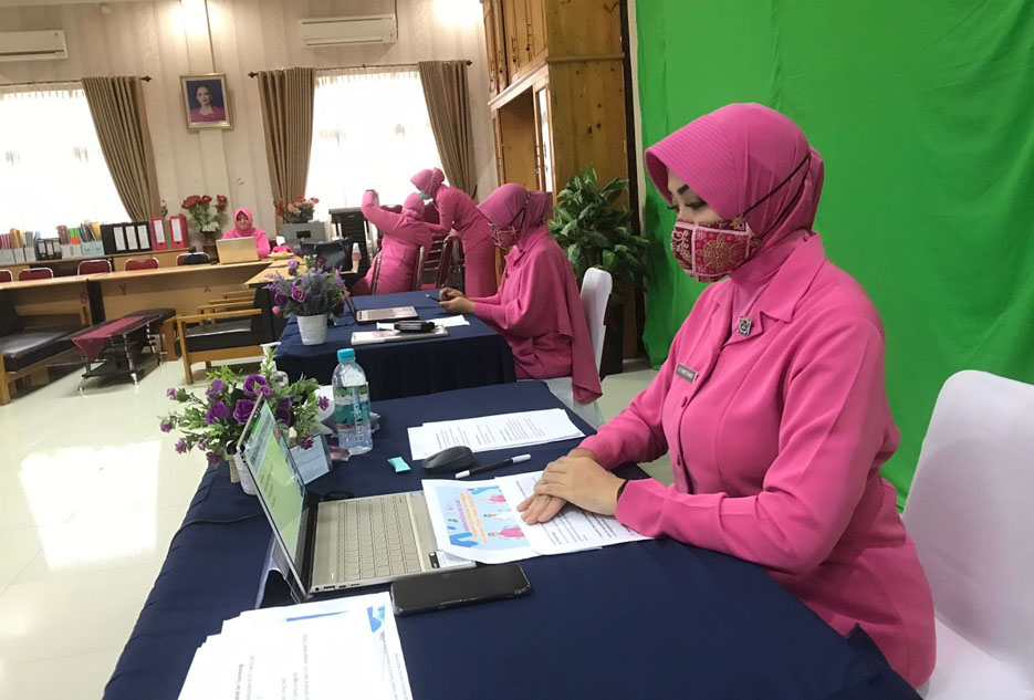 Bhayangkari Polda Banten Sosialisasikan Manfaat Vitamin D Dimasa Pandemi C0vid-19
