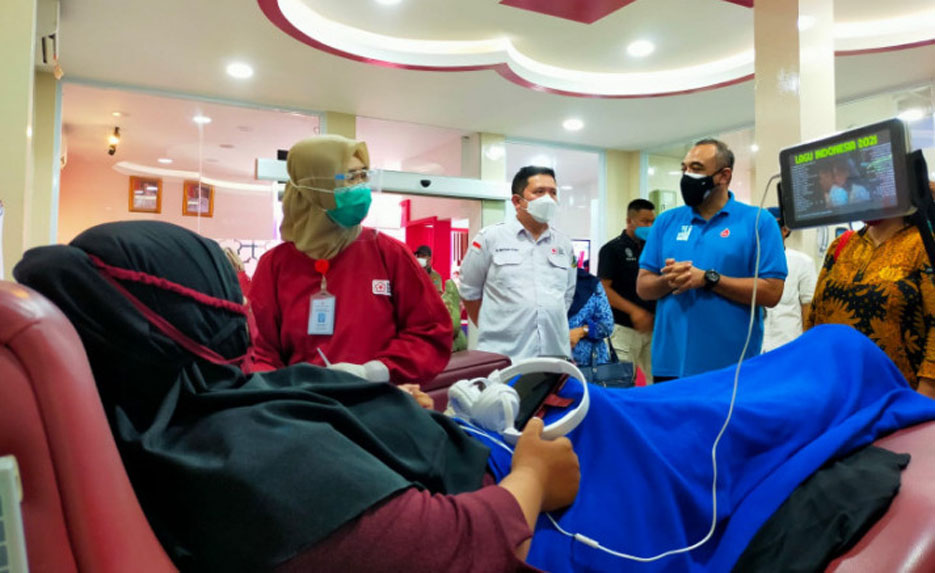 PMI Tangerang Sediakan Fasilitas Pelayanan Digital untuk Pendonor Darah