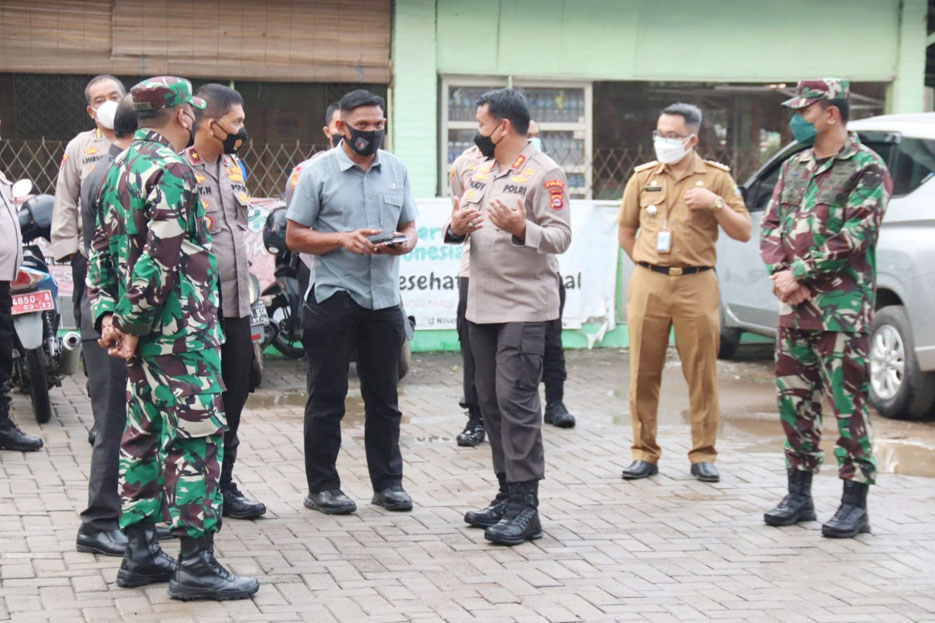 Pastikan Pengamanan Kunjungan Presiden, Kapolda Banten Tinjau Puskesmas Singandaru