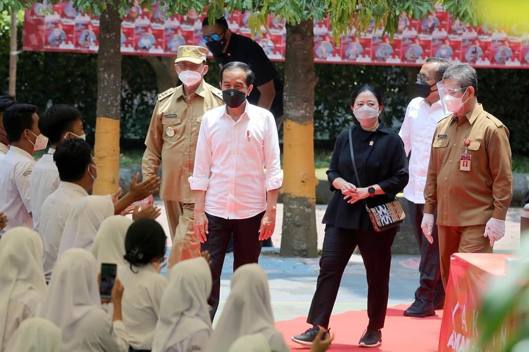 Gubernur Laporkan Capaian Provinsi Banten Kepada Presiden Joko Widodo