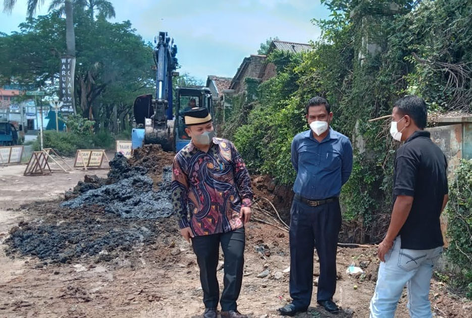 Turidi: Lama Ditunggu, Perbaikan Jalan Taman Royal Akhirnya Dikerjakan Pengembang