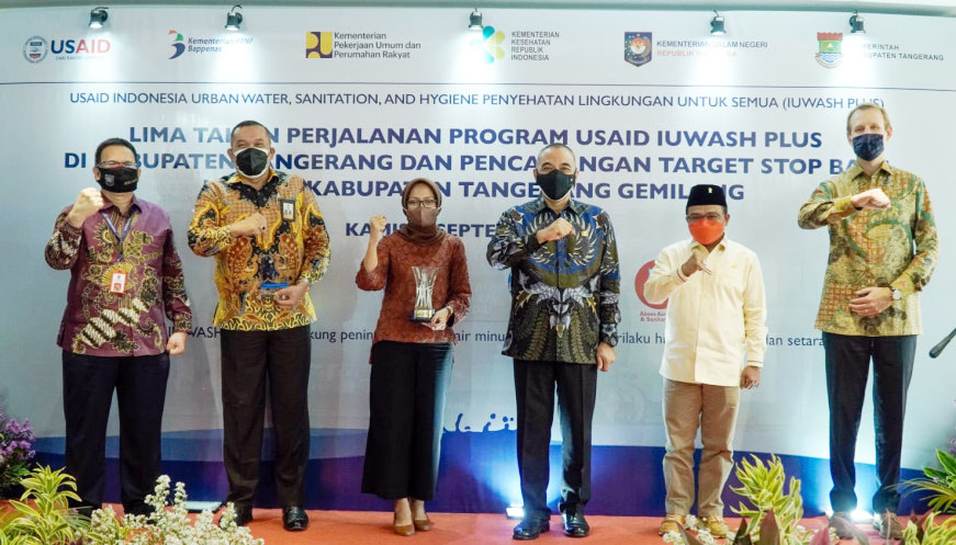 Pemkab Tangerang Gelar Penutupan IUWASH PLUS Periode 2017-2021