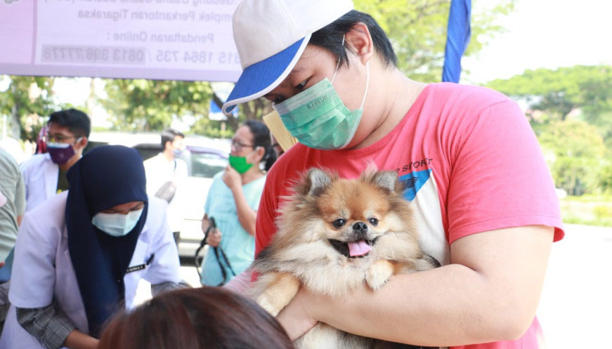 Peringati Hari Rabies Sedunia, Pemkab Tangerang Lakukan Vaksinasi Gratis Untuk Hewan Peliharaan