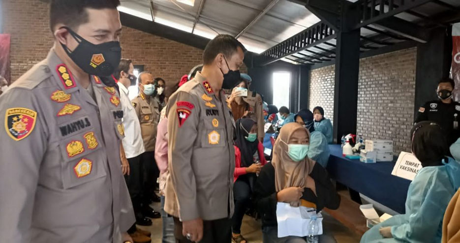 Serikat Pekerja Apresiasi Langkah Cepat Polda Banten Vaksinasi Bagi Buruh