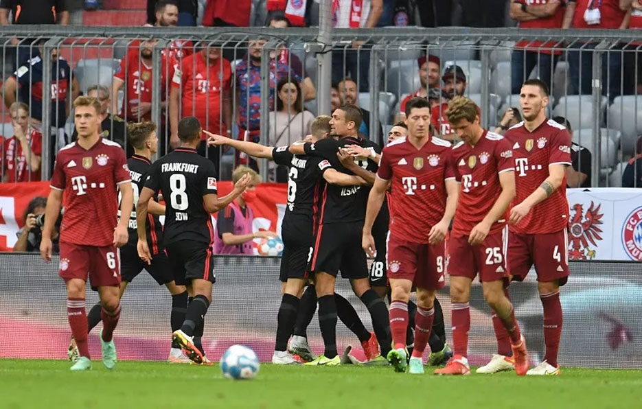 Hasil Pertandingan Bayern Munich vs Eintracht Frankfurt: Skor 1-2