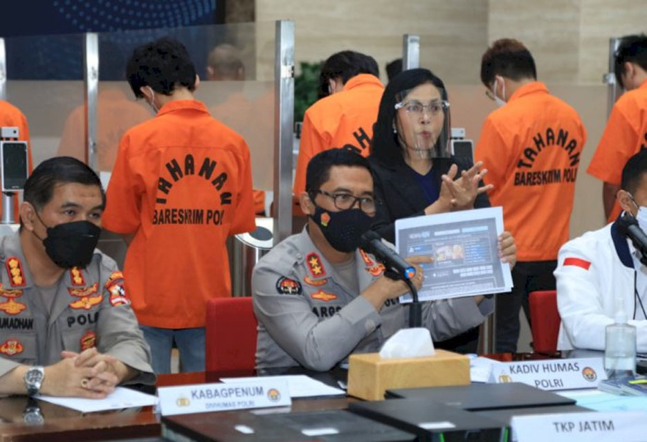 Bareskrim Tangkap 19 Remaja Pemasang Susupan Iklan Judi Online di Situs Pemerintahanv