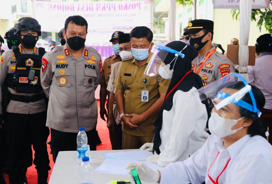 Kapolda Banten: Pengamanan Pilkades Pandeglang Jangan Under Estimate