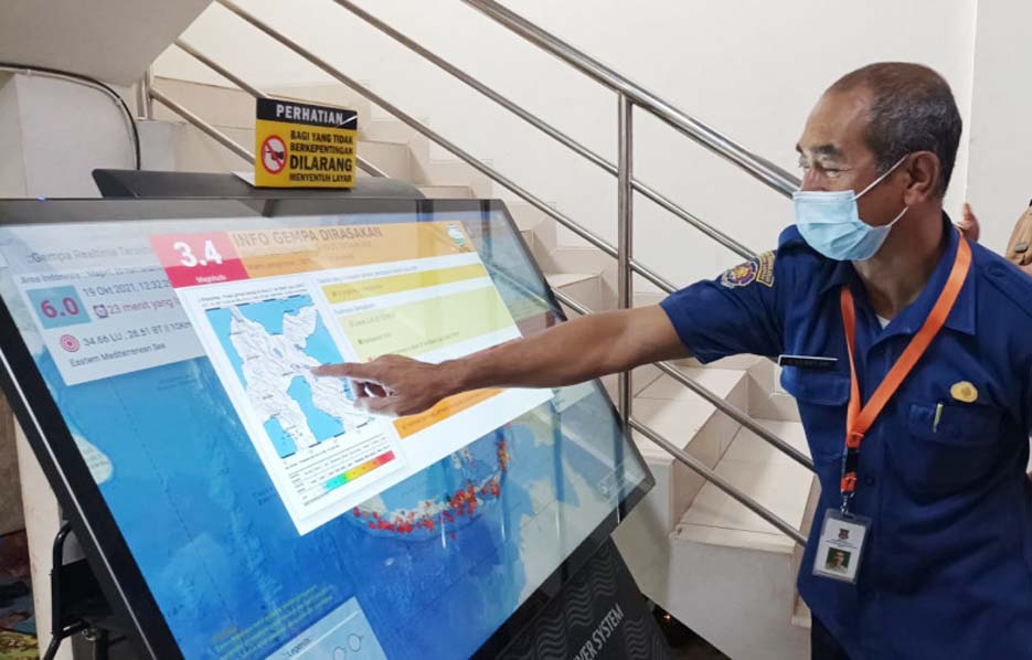 BPBD Kabupaten Tangerang Dilengkapi Alat Pendeteksi Gempa dan Tsunami Terbaru