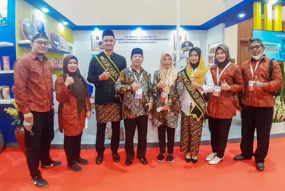 Pemkab Serang Raih Stand Terkomunikatif di Pameran Apkasi Otonomi Expo 2021