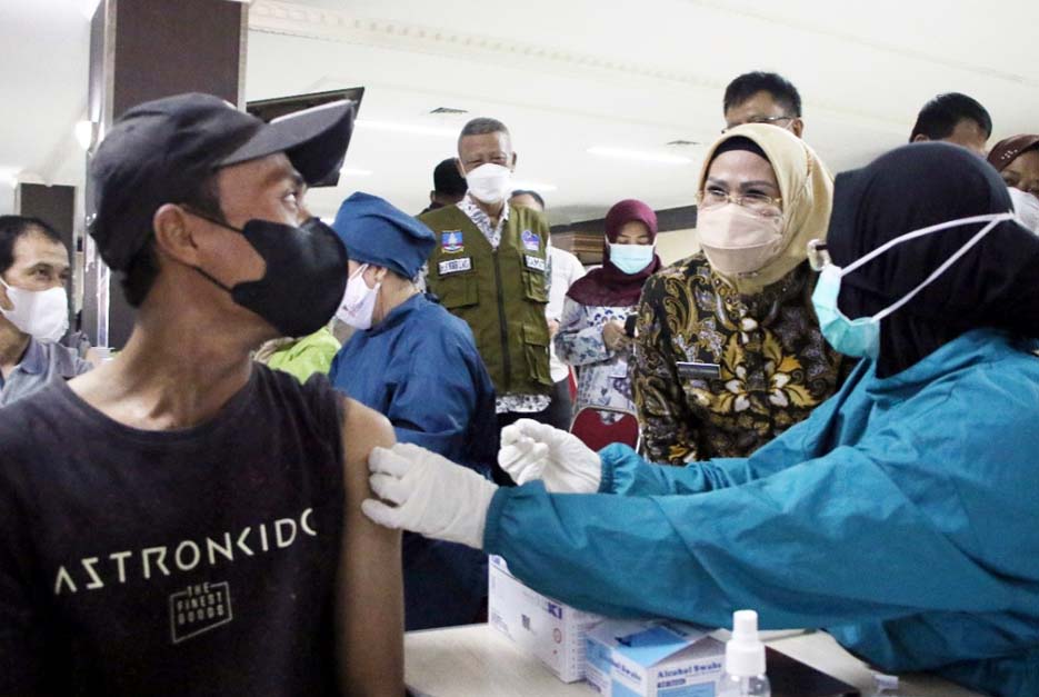 Sebanyak 834.694 Warga Kabupaten Serang Sudah Divaksinasi