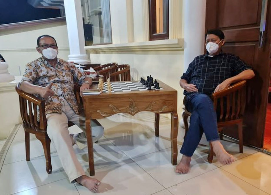 Gubernur Terima Kunjungan Tokoh Pendiri Banten HM Ali Yahya