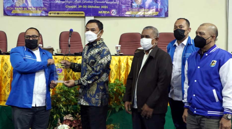 Wakil Bupati Berharap DPD KNPI Tangerang Bisa Satukan Pemuda