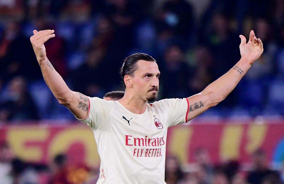 Ibrahimovic Menginspirasi Milan untuk Menang Melawan AS Roma
